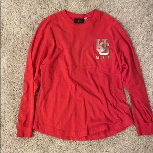 Womens Universal Studios love sleeve